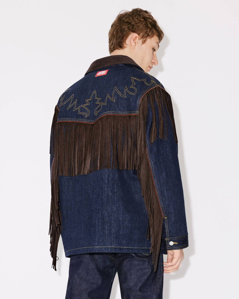 KENZO x LEVI'S® genderless  fringed denim jacket 4