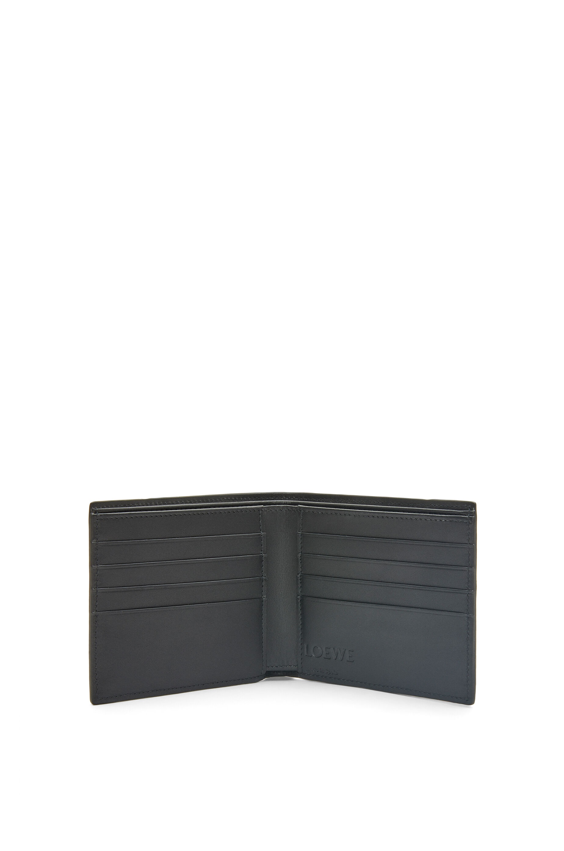 Puzzle bifold wallet in diamond calfskin - 2