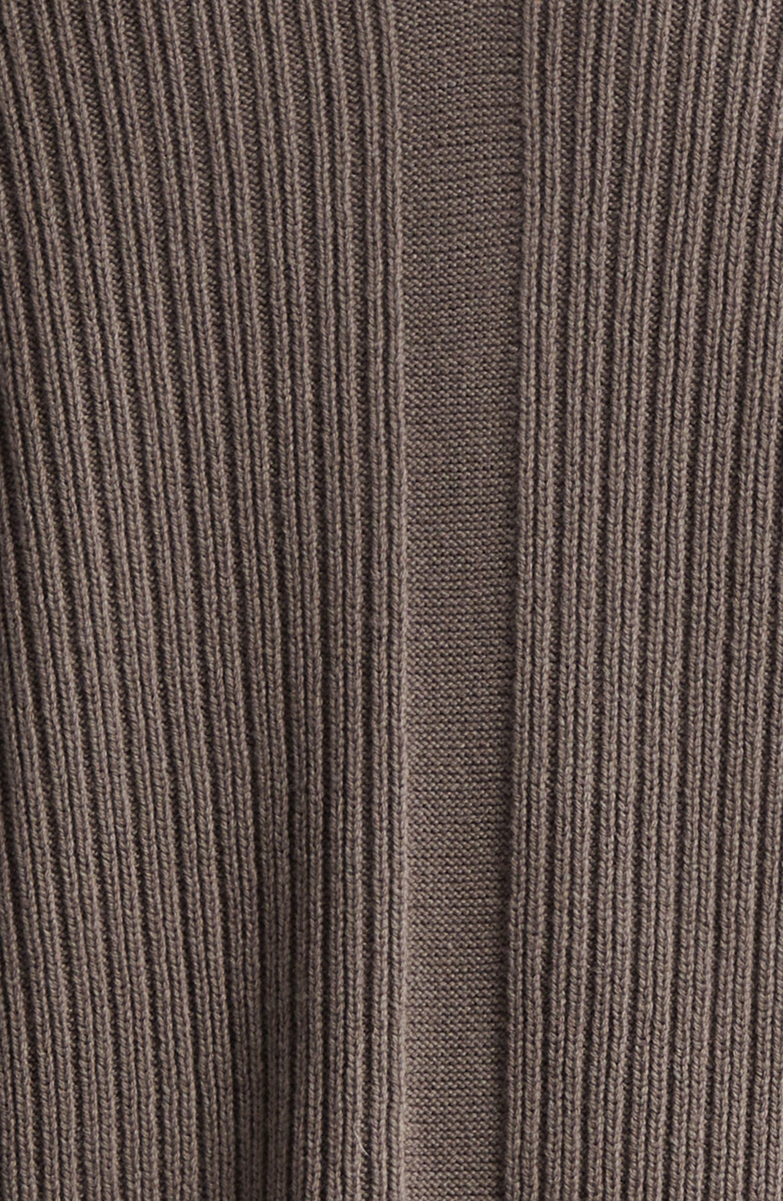 Rick Owens Fisherman Wool Sweater in Dust at Nordstrom - 7