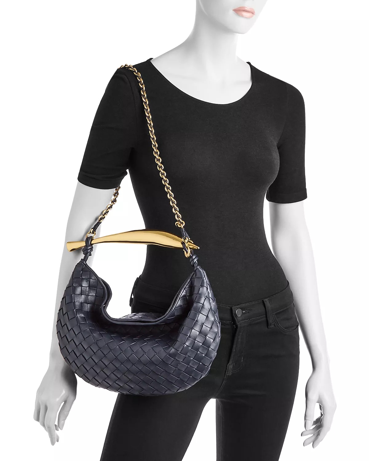 Small Sardine Leather Bag - 2
