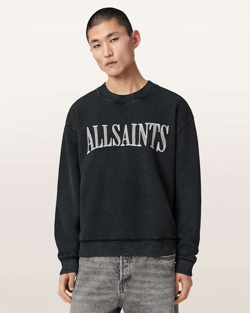 ALLSAINTS DASH LONG SLEEVE BOXY SWEATSHIRT outlook