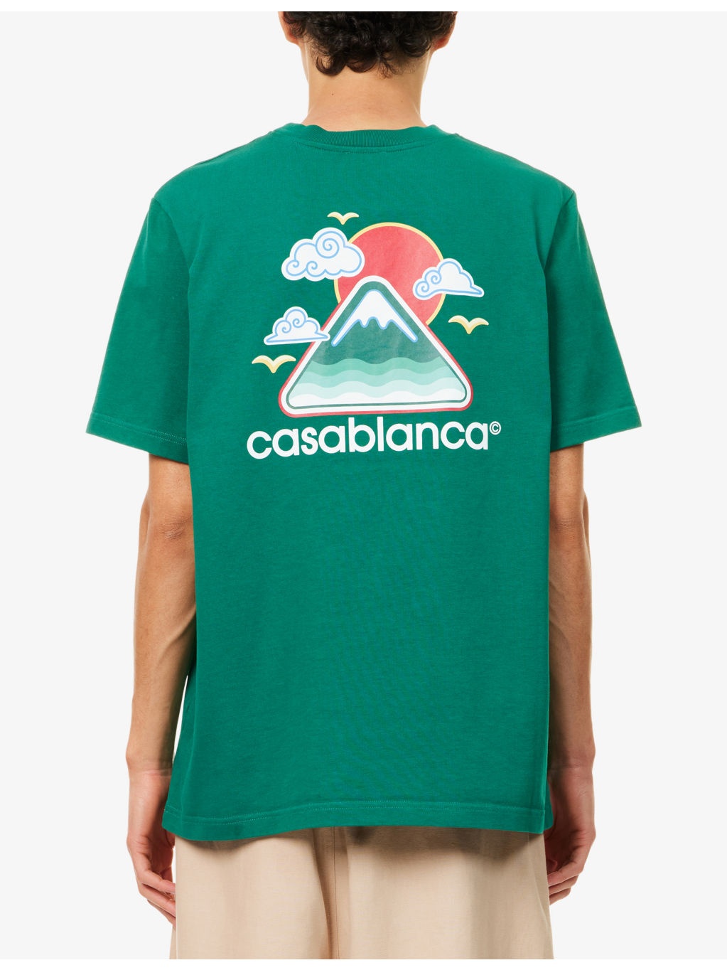 Montagne Ondulee Brand-Print Cotton-Jersey T-Shirt - 4