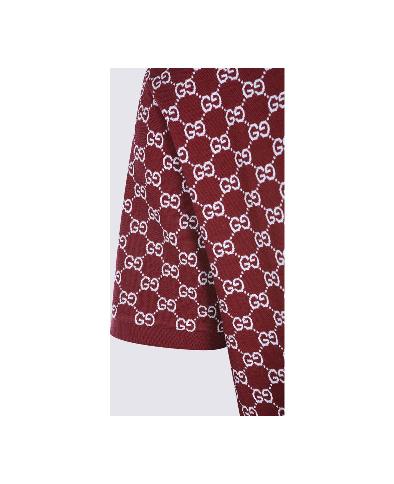Red Ancora Cotton Polo Shirt - 4