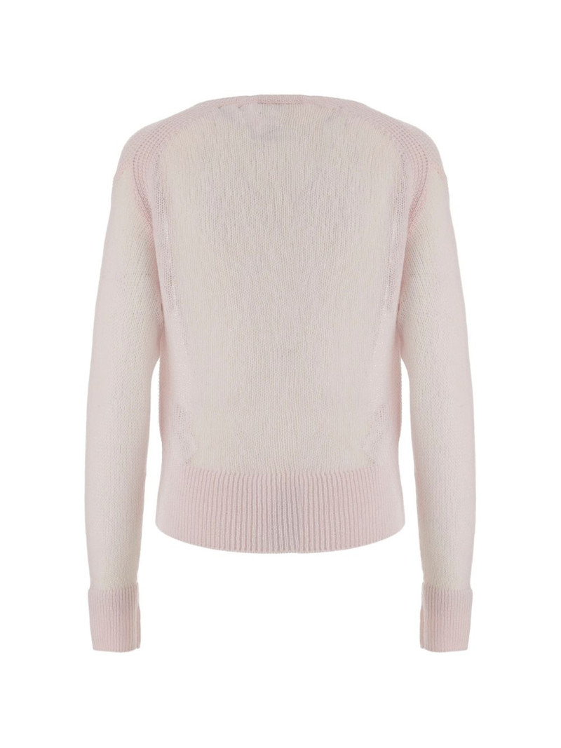 SA SU PHI ribbed crew-neck cashmere sweater outlook