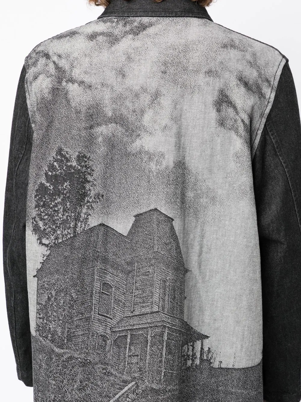 house-graphic coat - 5