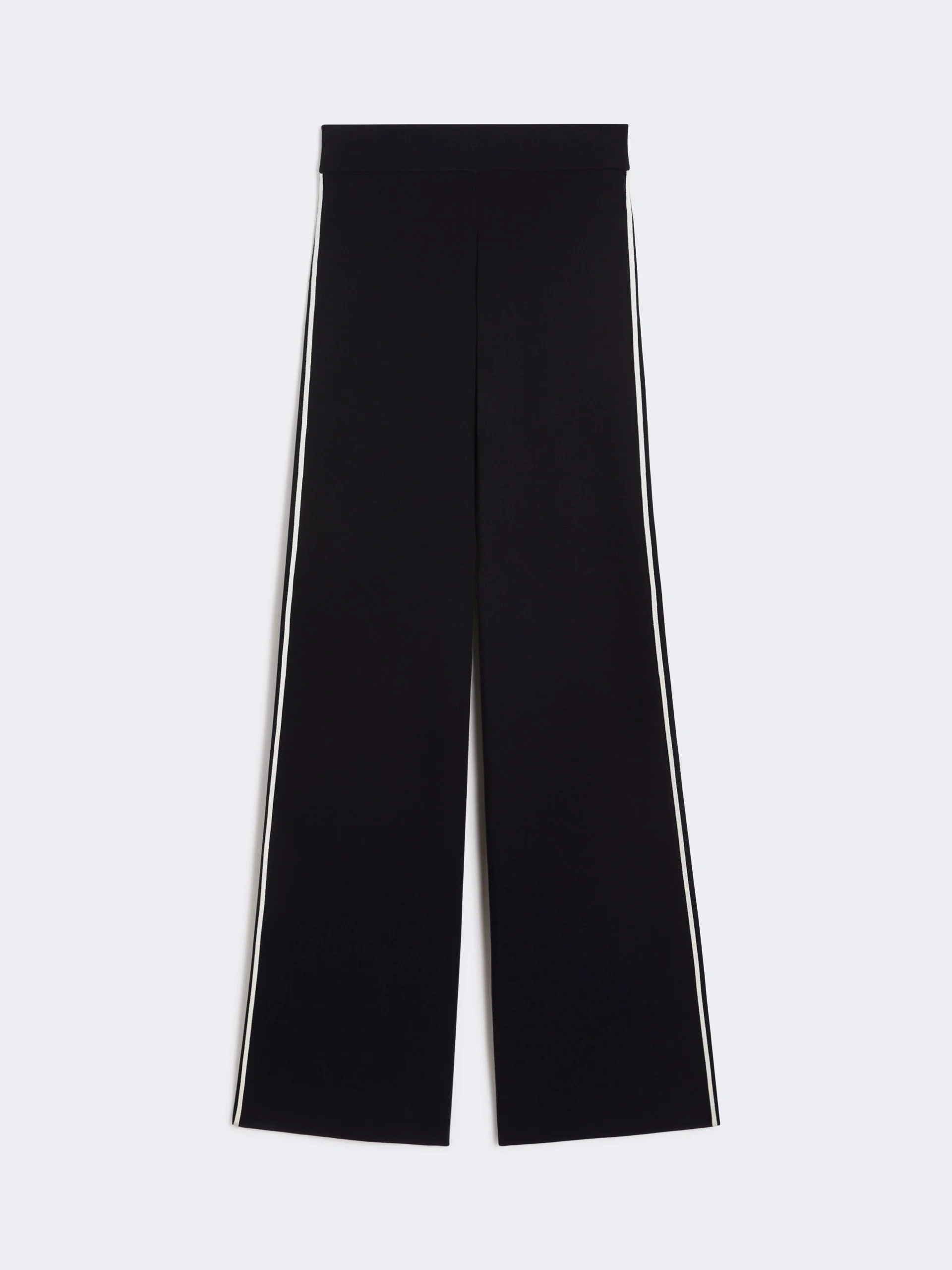 Stretch viscose trousers - NAVY - 1