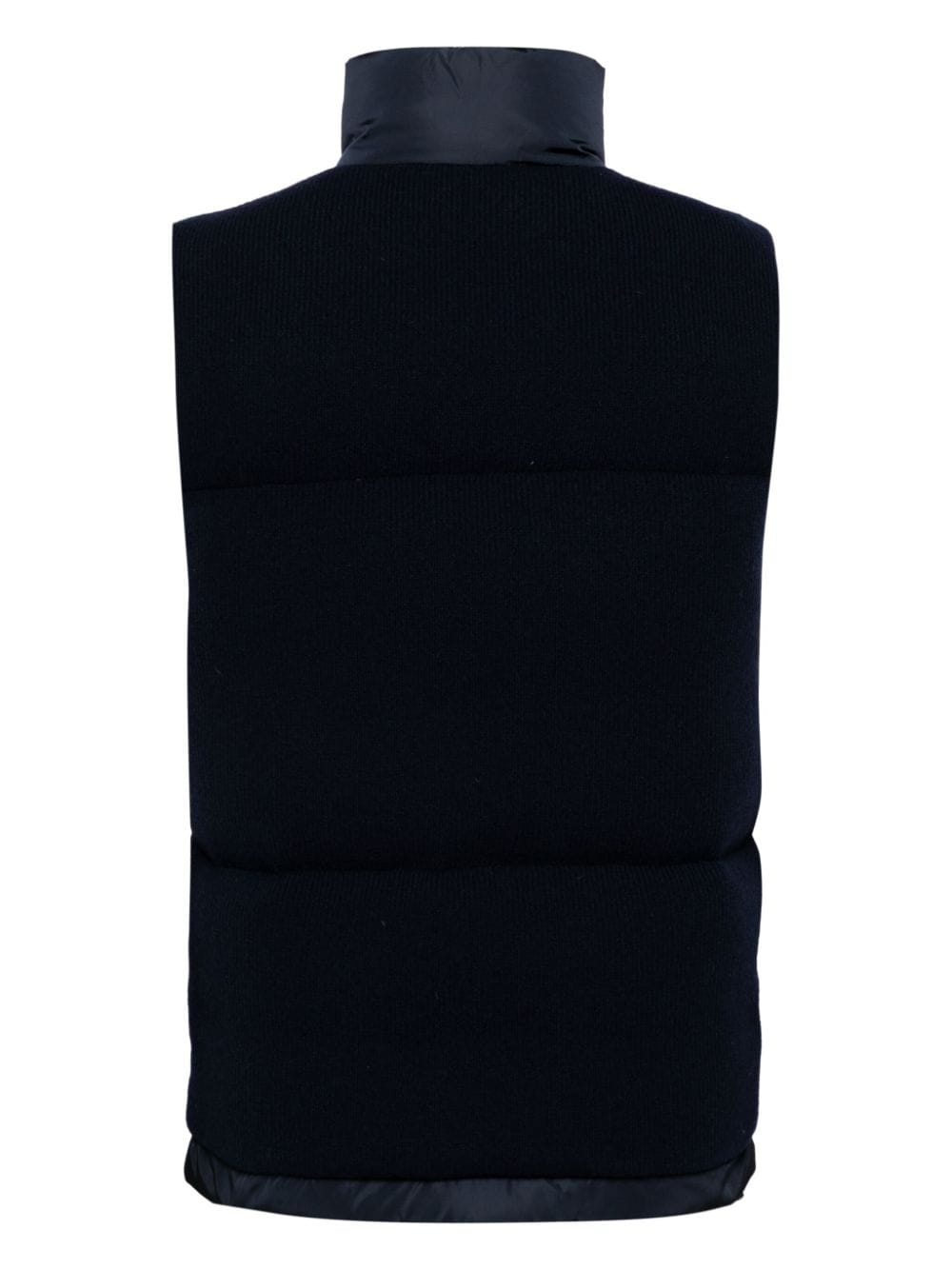 knitted padded gilet - 2