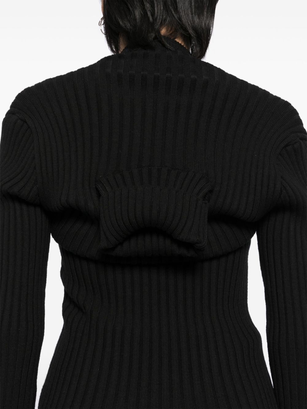 double-collar bascule rib jumper - 5