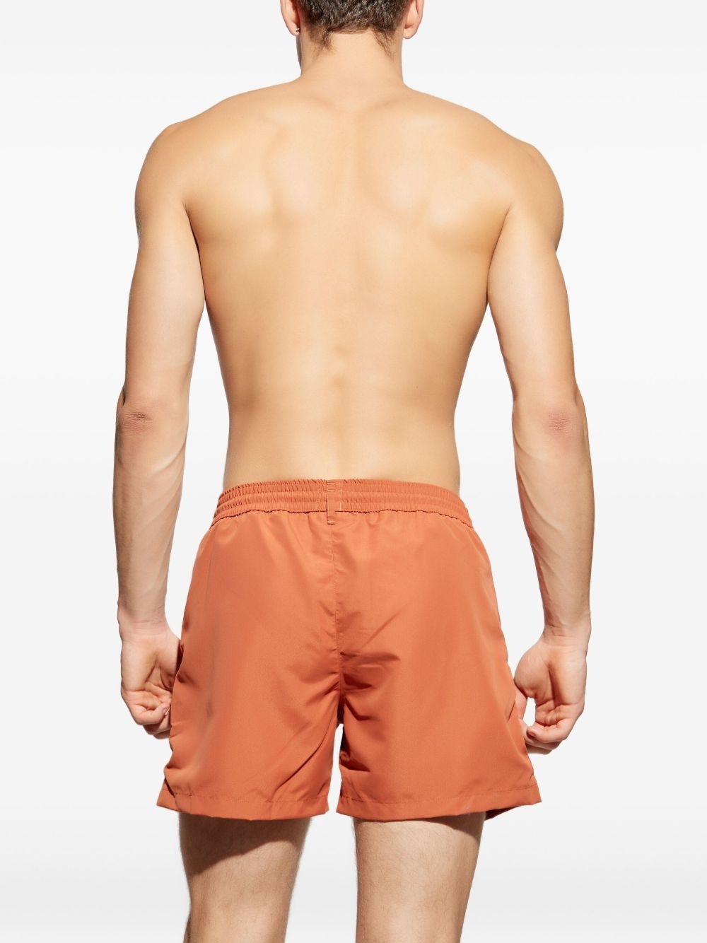 logo-patch swim shorts - 3