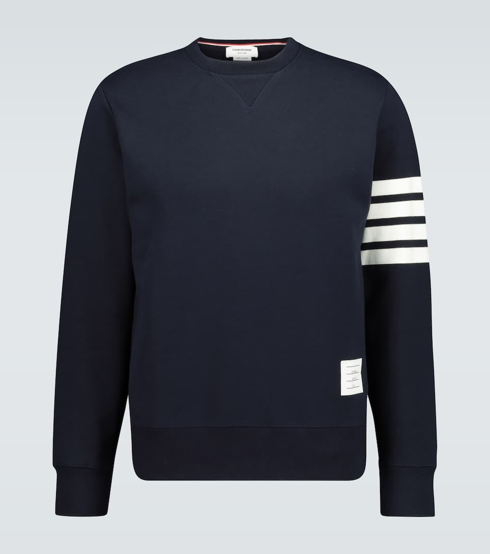 4-Bar cotton classic sweatshirt - 1