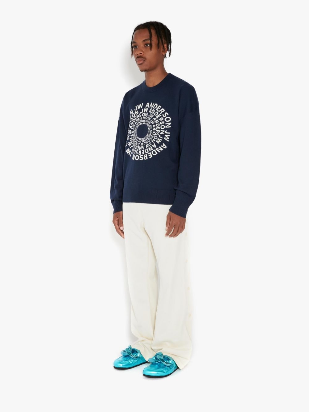 SWIRL LOGO CREWNECK JUMPER - 3