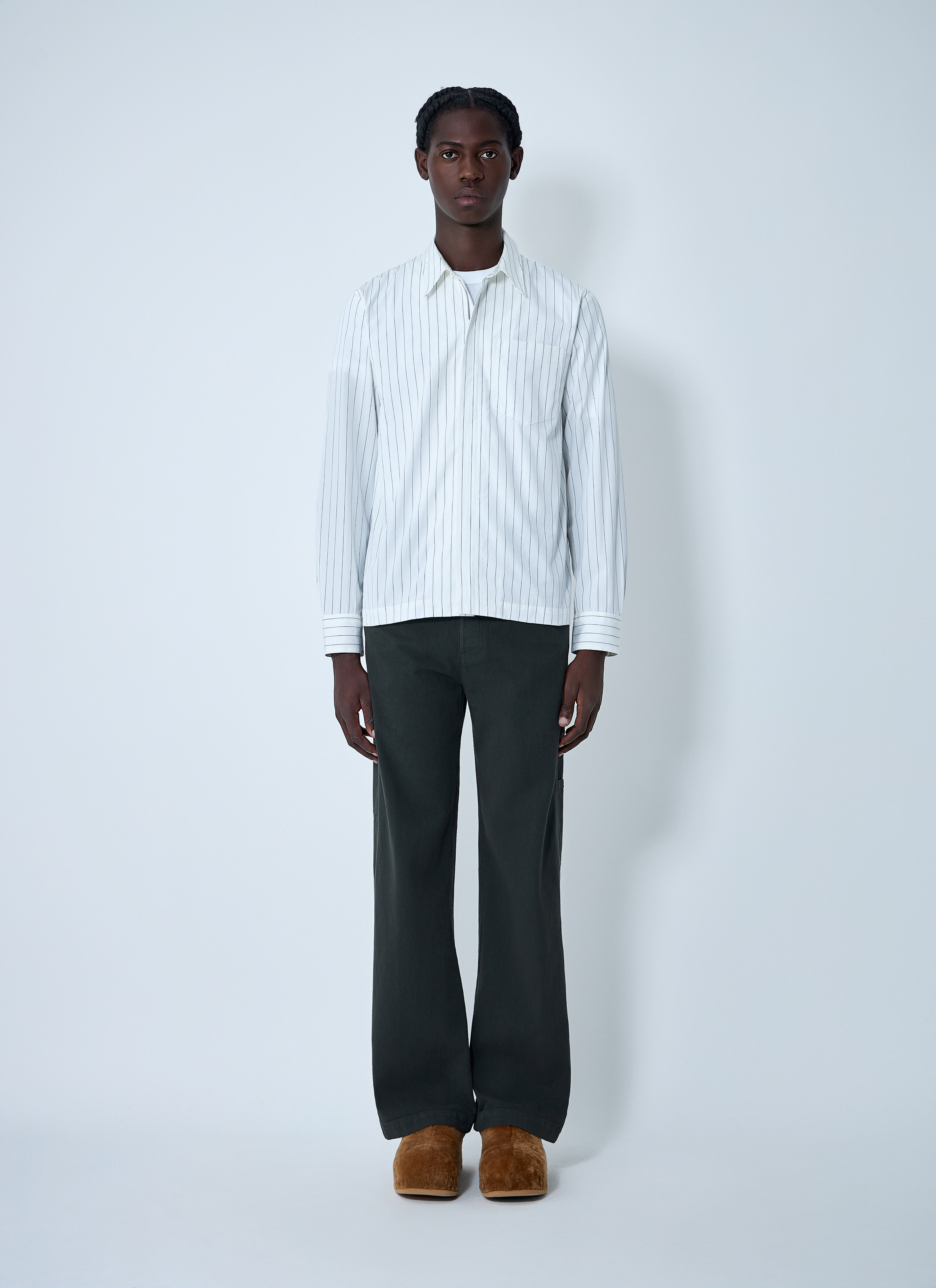 Drawstring Cotton Pants - 2
