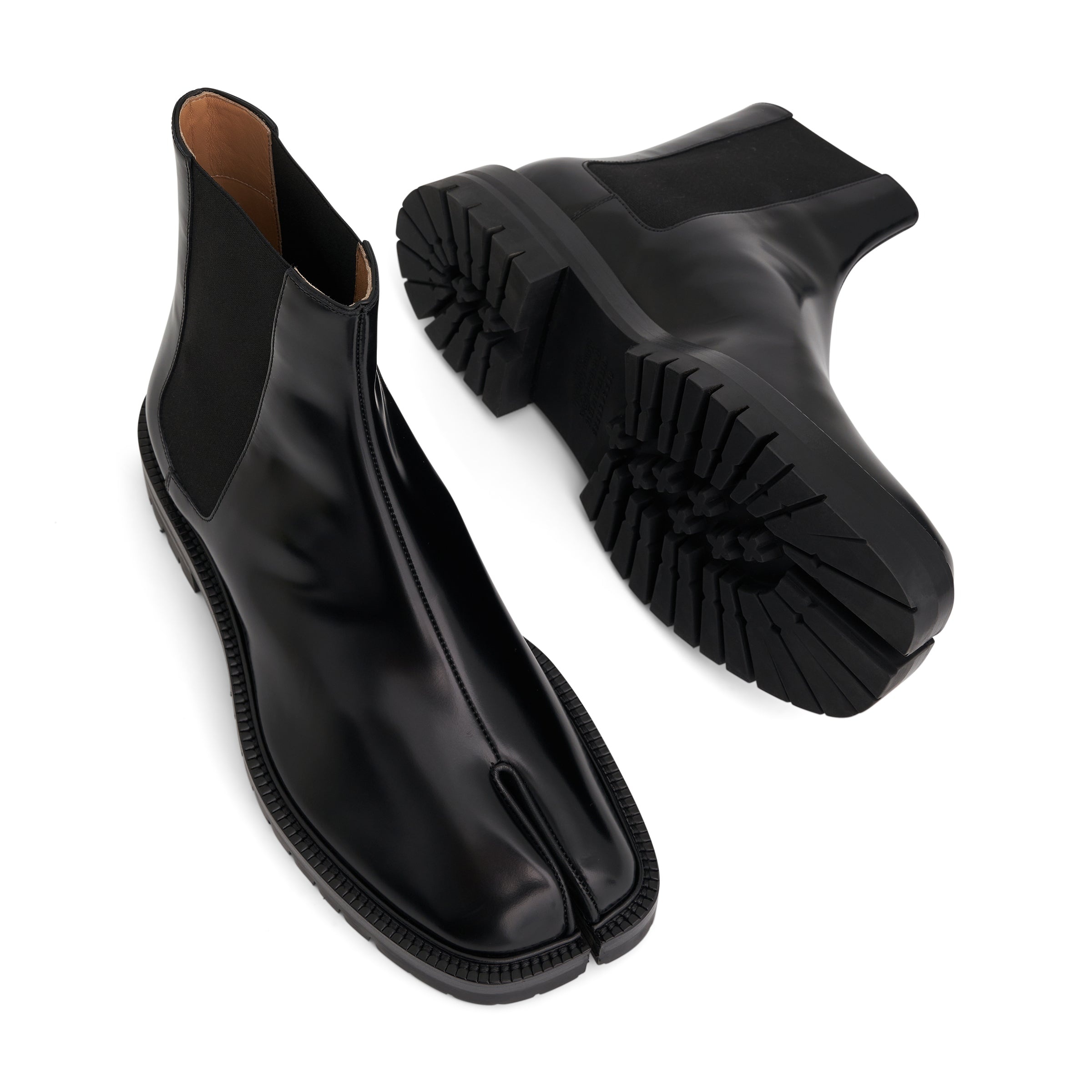 Tabi County Chelsea Boots in Black - 3