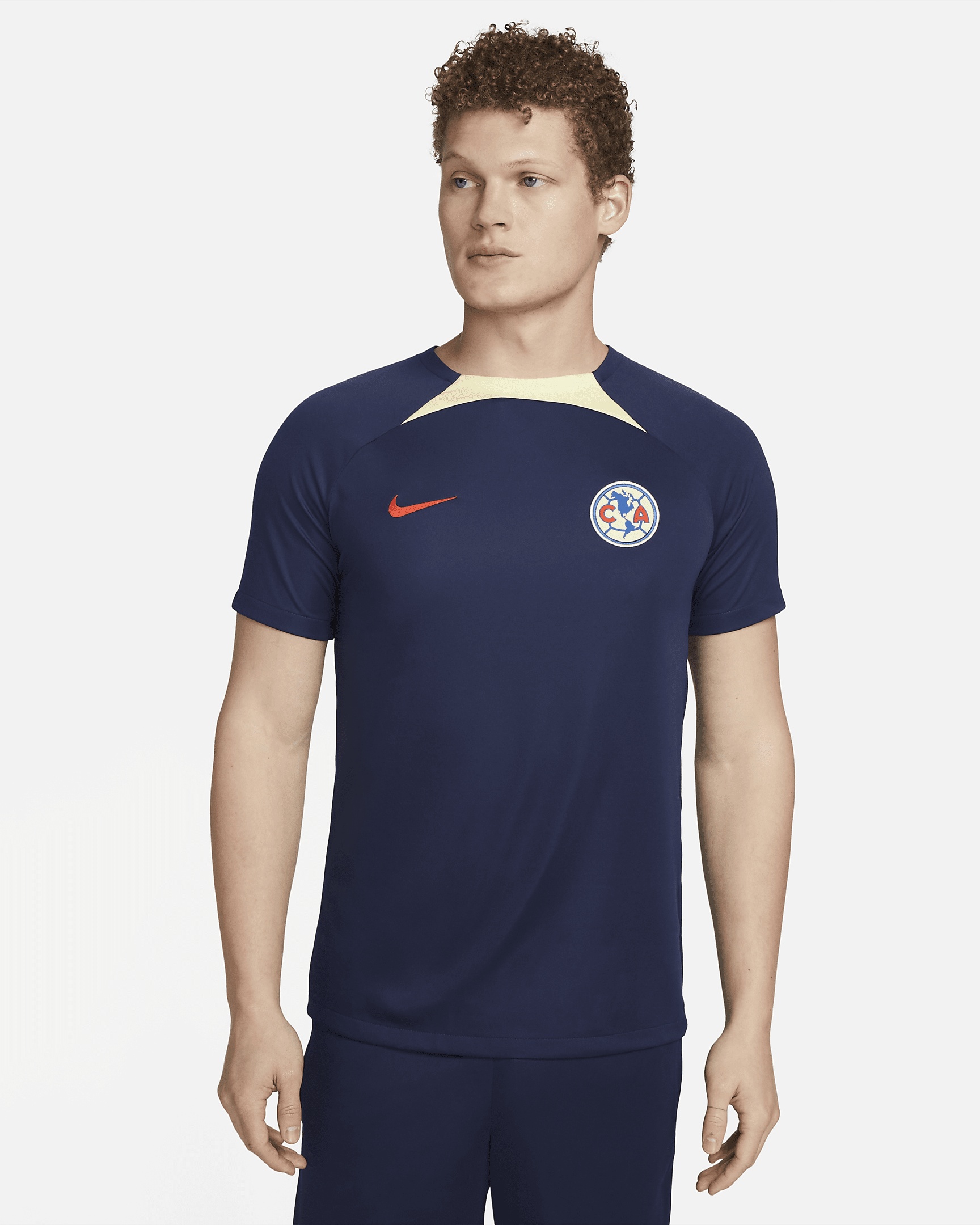 Club América Academy Pro Nike Men's Dri-FIT Short-Sleeve Soccer Top - 1