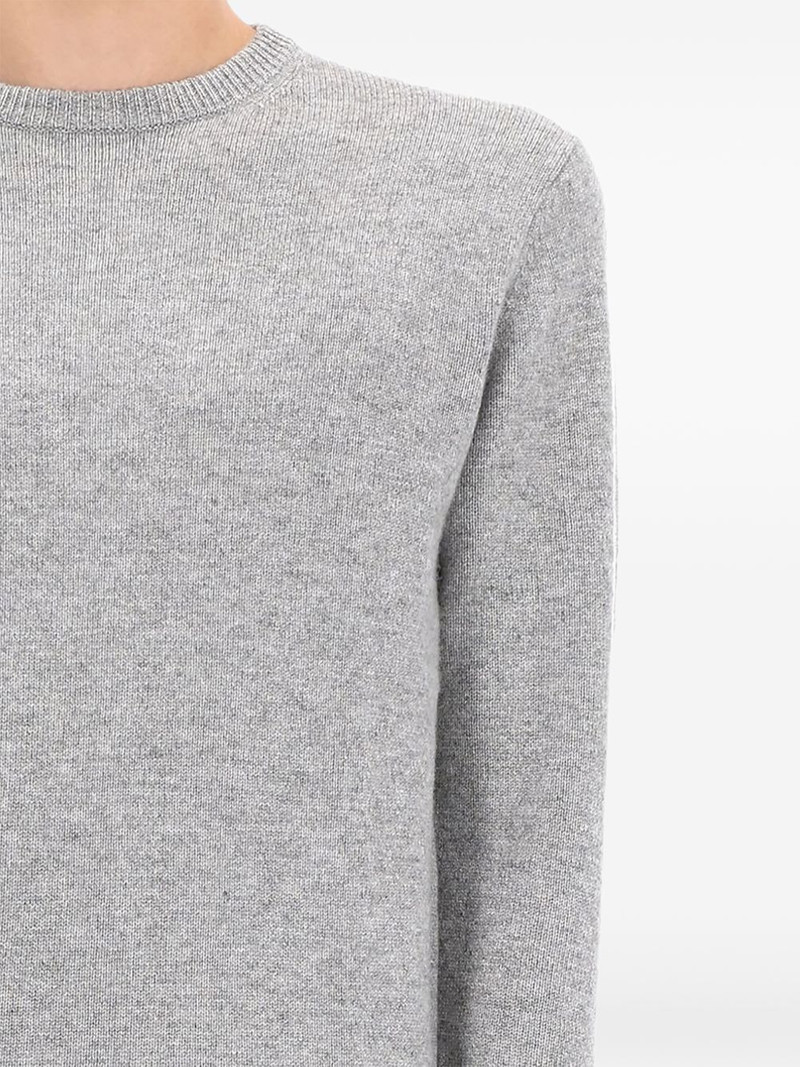 Aspesi ribbed crewneck sweater outlook