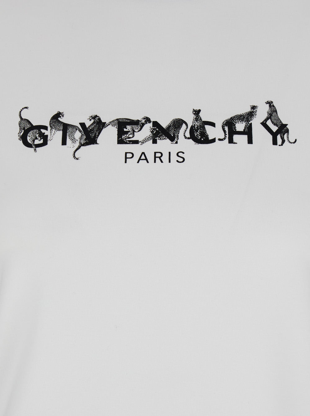 Givenchy Women White Crewneck T-Shirt With Logo Lettering On The Front And 4G Logo On The Rear In Co - 3