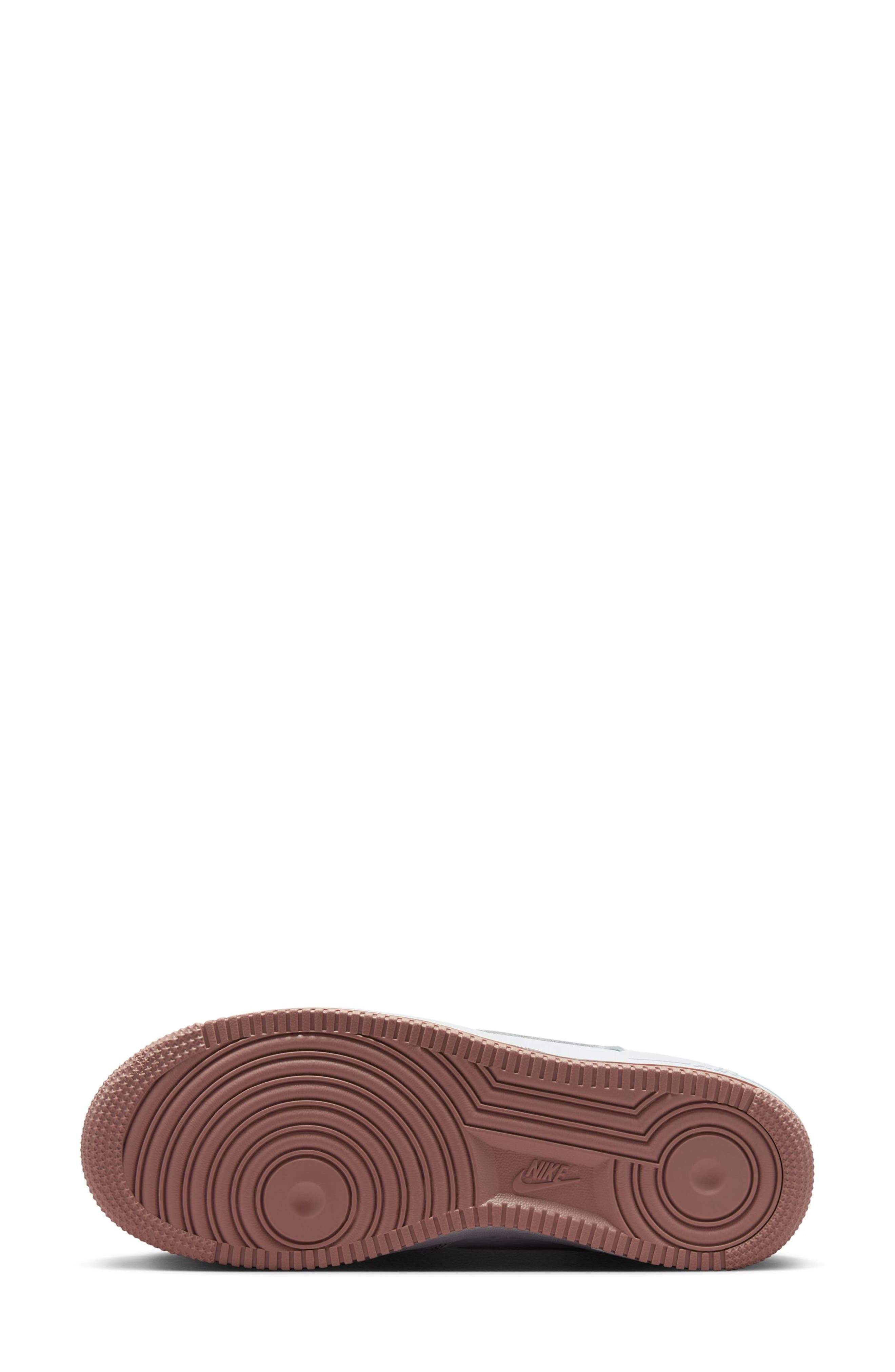 Nike Air Force 1 '07 Sneaker in White/Pink/Silver at Nordstrom - 4