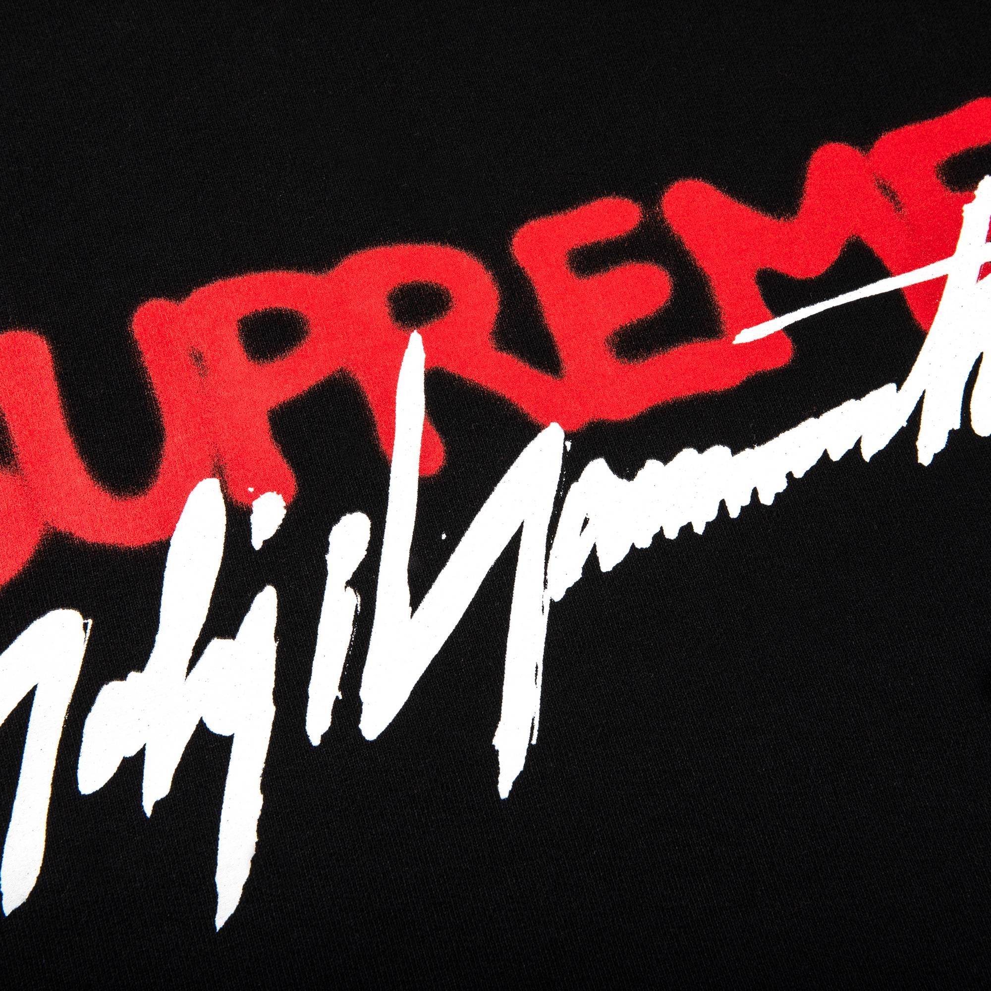 Supreme x Yohji Yamamoto Crewneck 'Black' - 2
