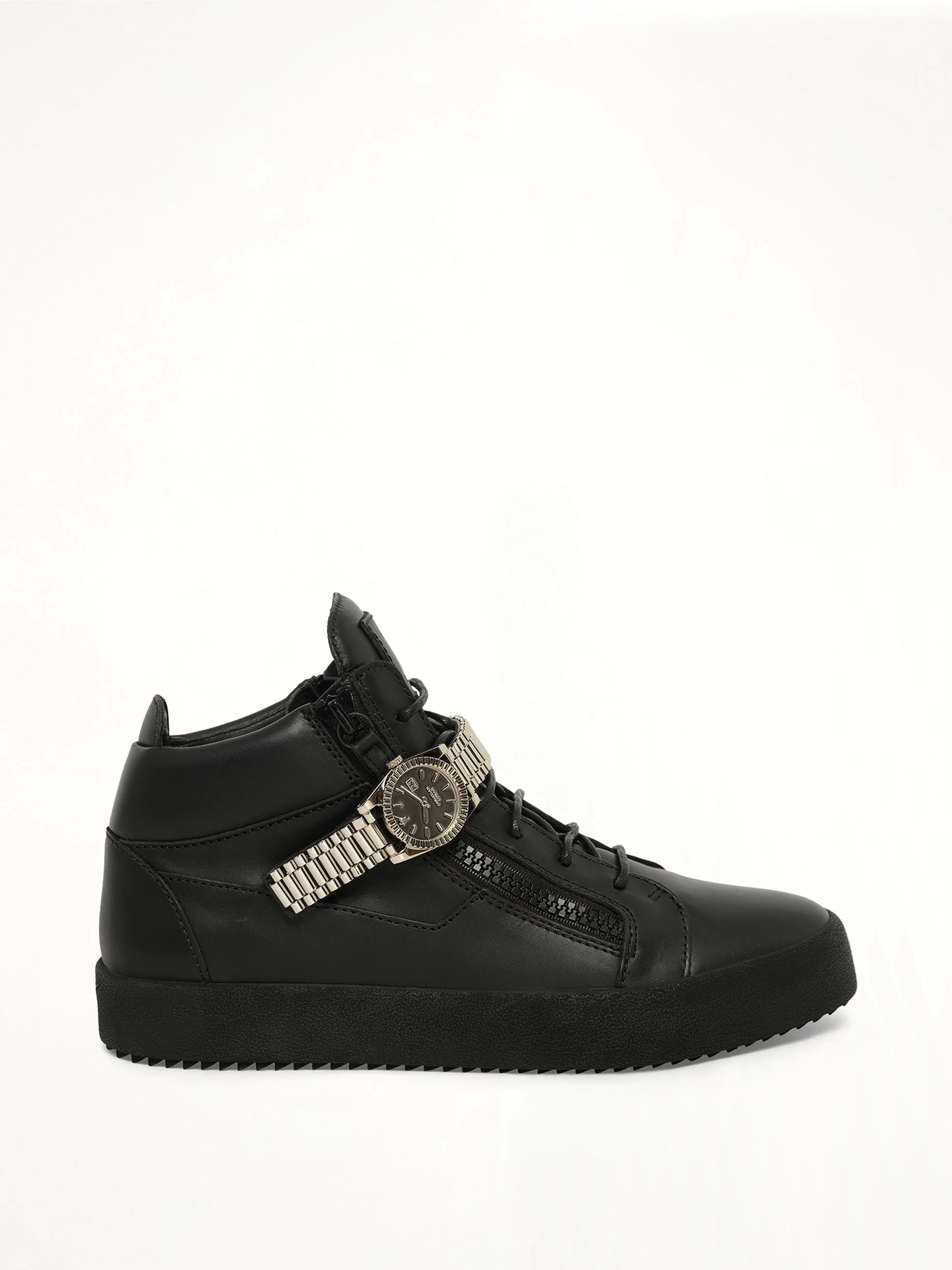 Vernice Vague Sneaker in Black - 1