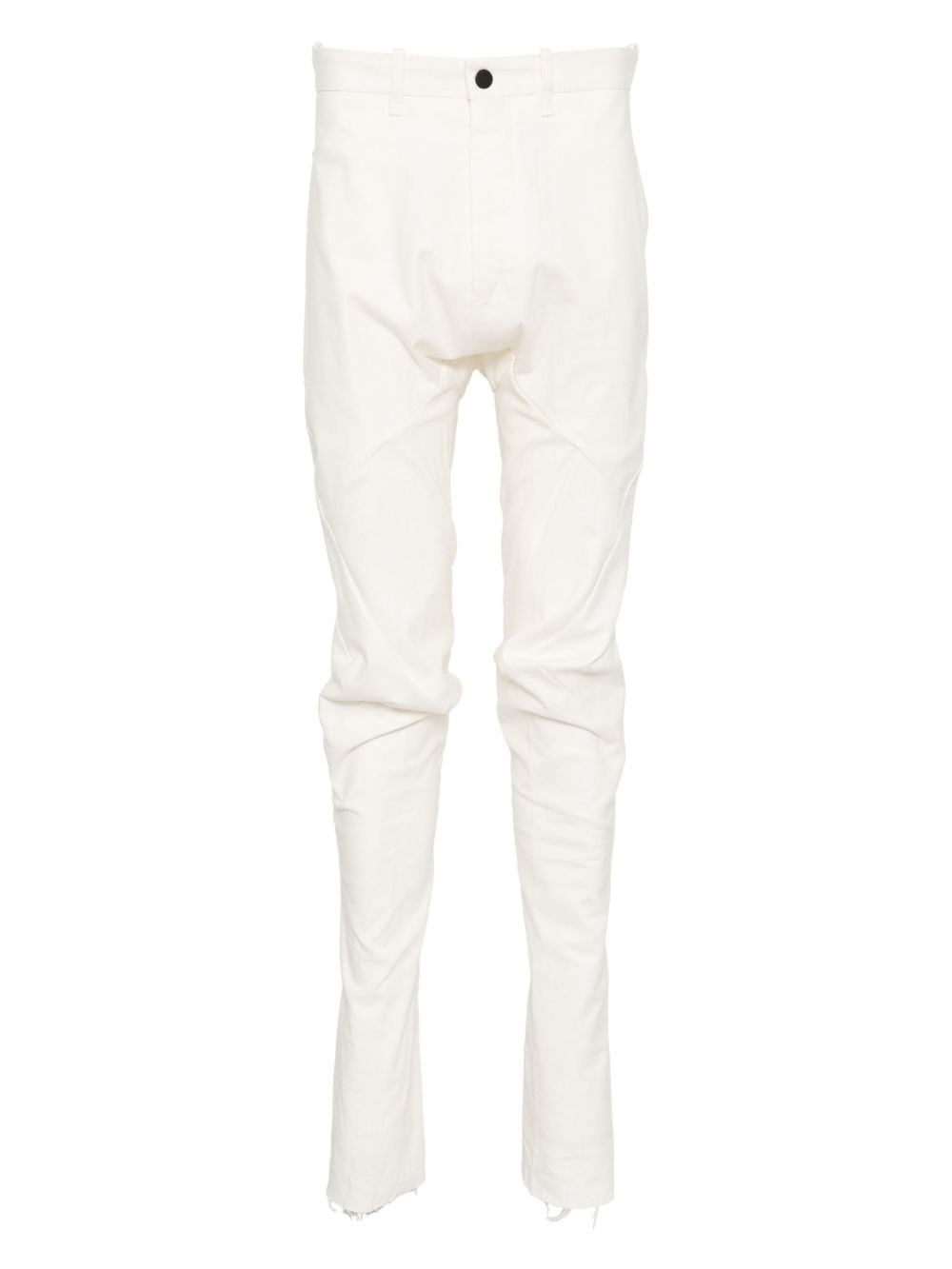 drop-crotch trousers - 1