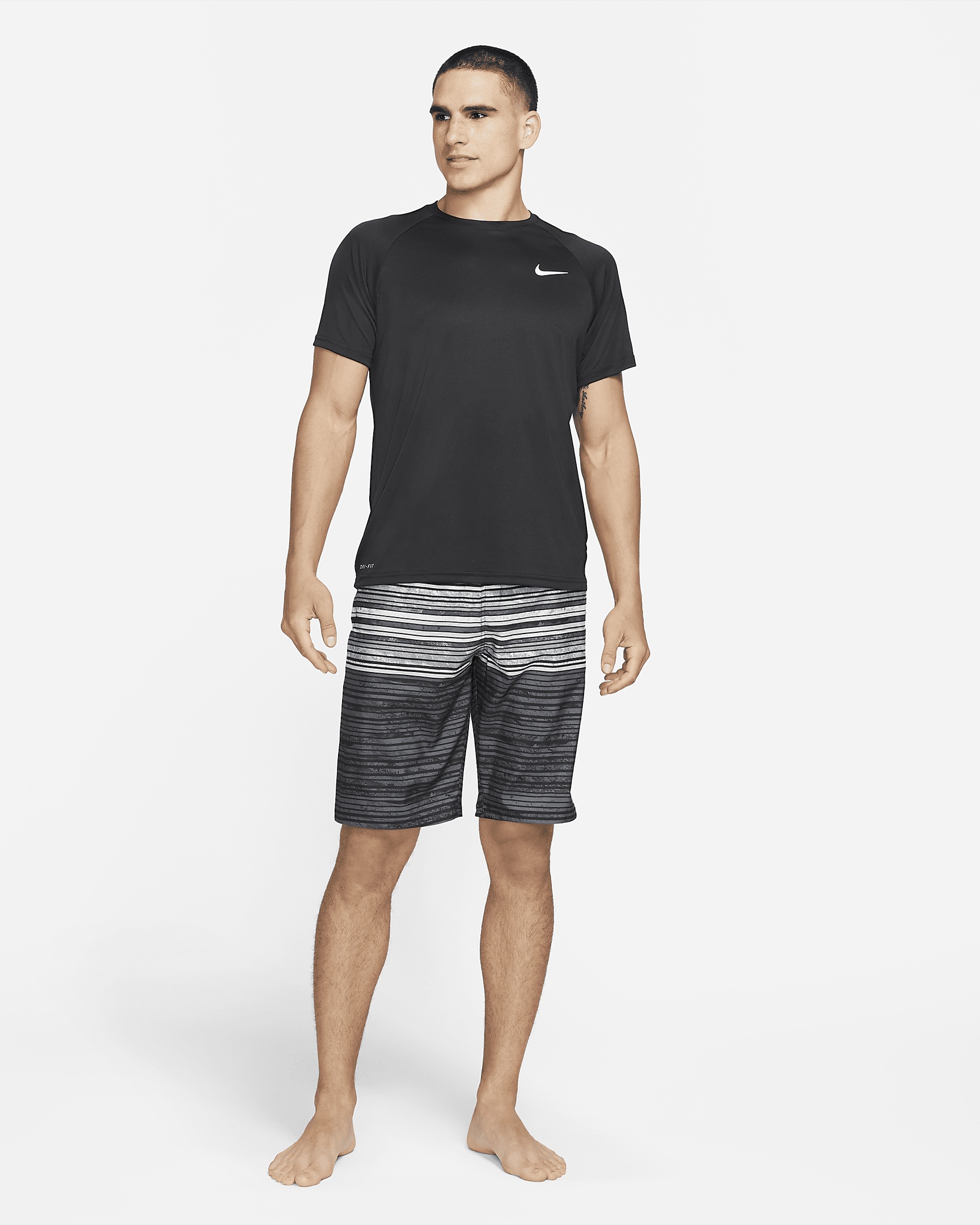 Nike Essential Men's Short-Sleeve Hydroguard Swim Shirt - 6