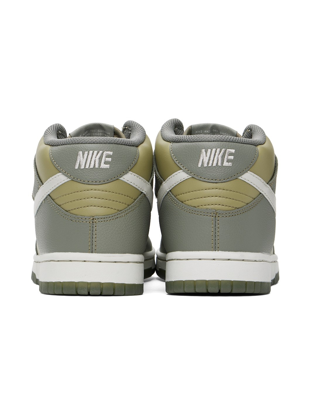 Gray Dunk Mid Sneakers - 2