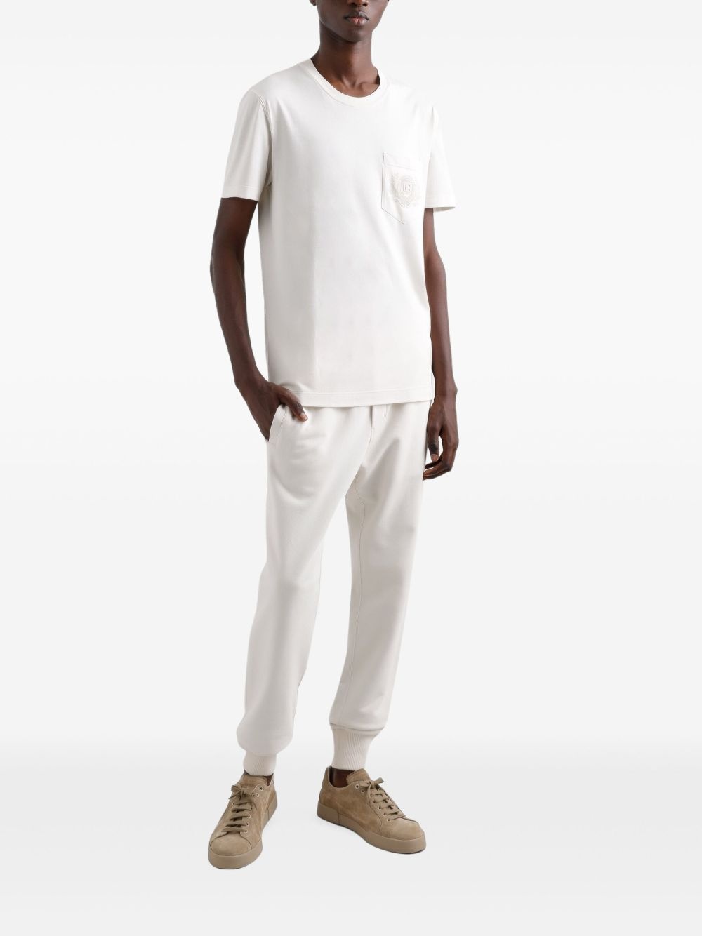 embroidered-logo T-shirt - 2