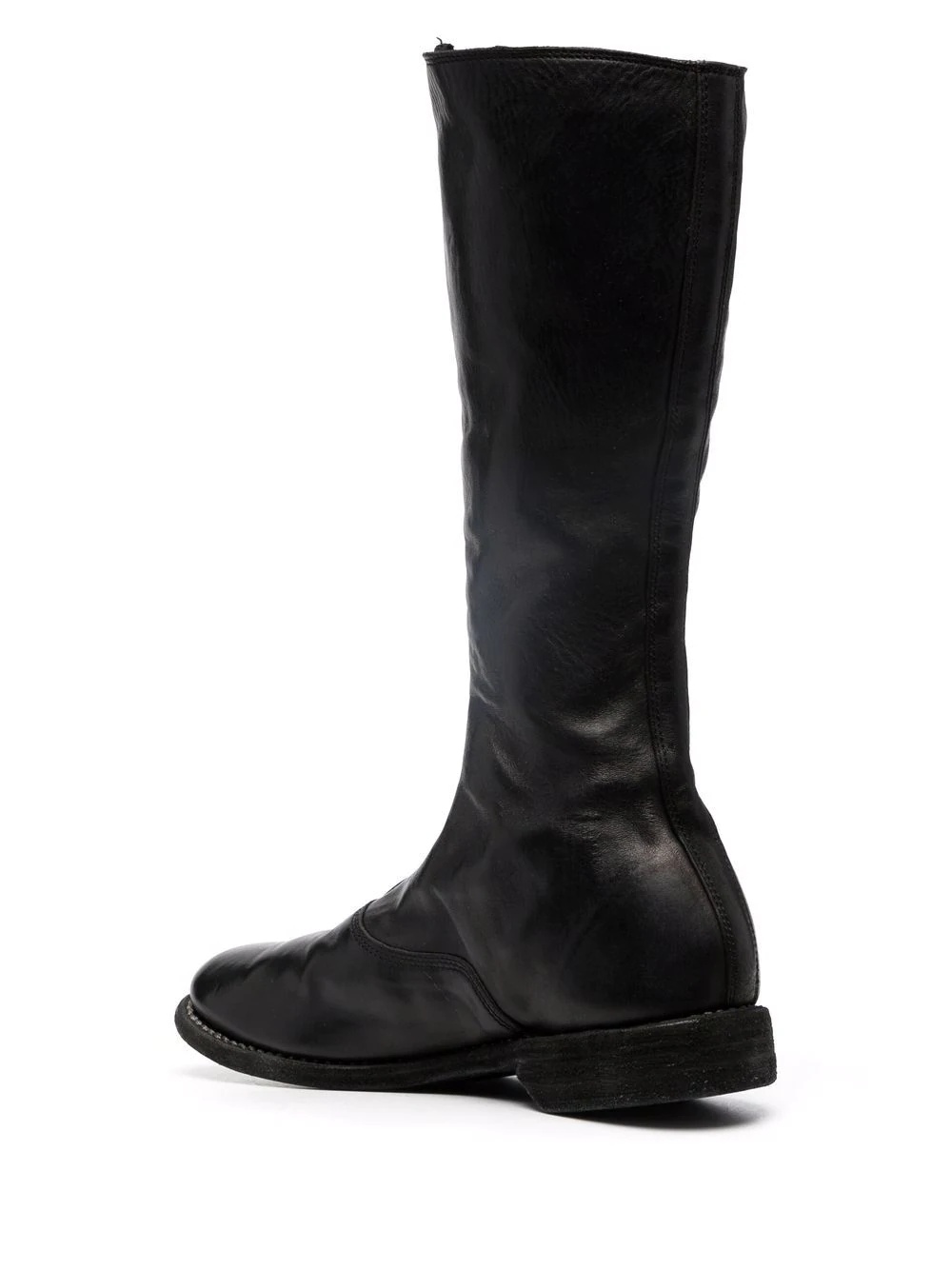 zipped knee-length 25mm boots - 5