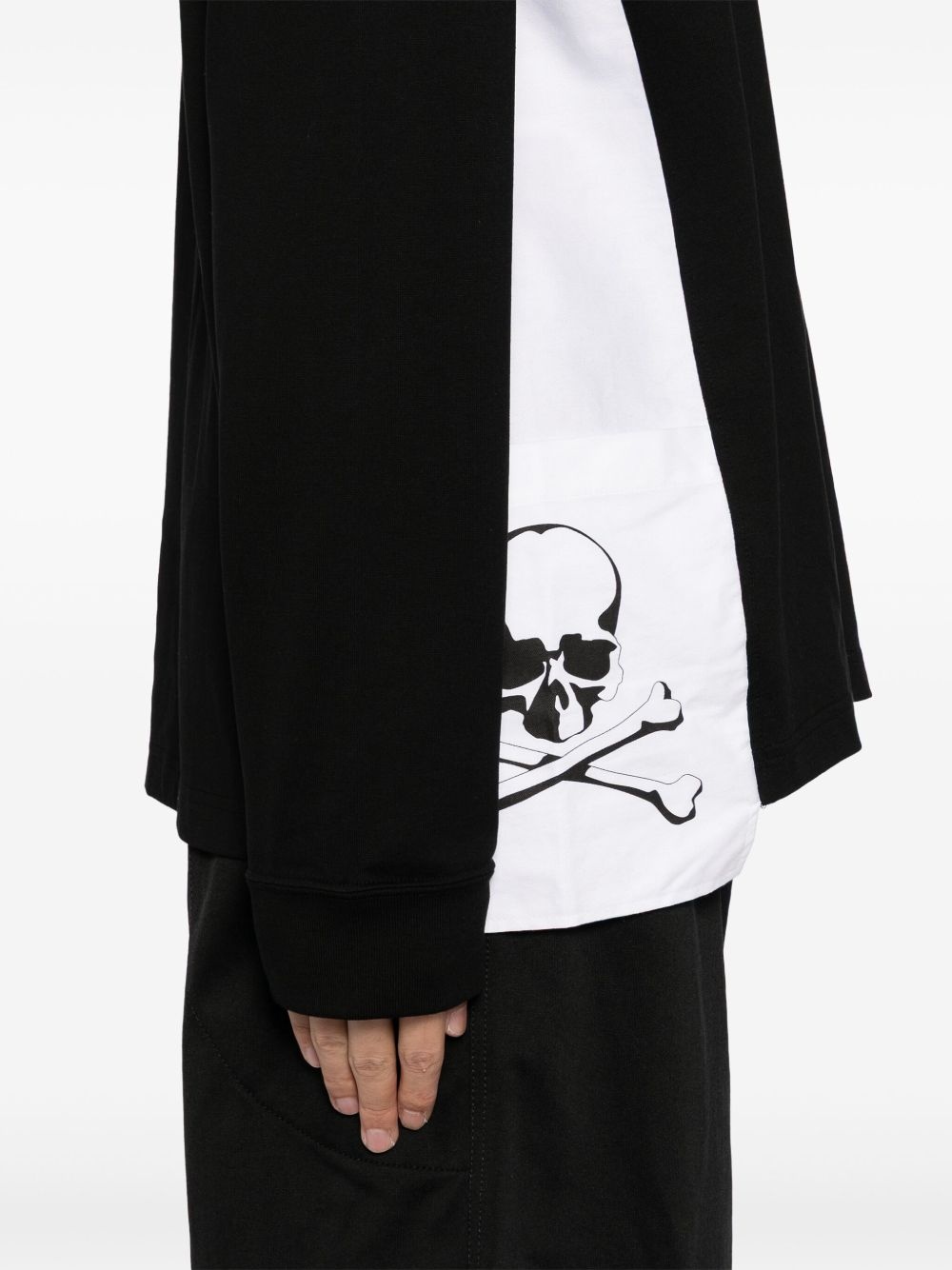 panelled T-shirt - 4