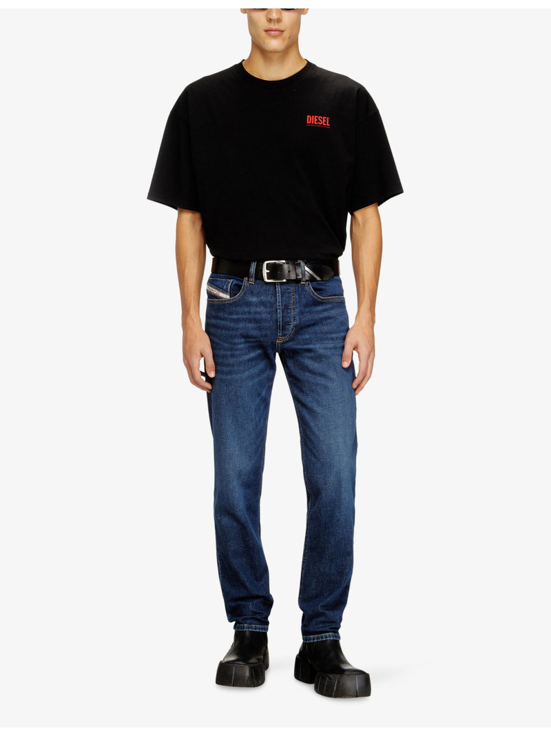 Diesel 2023 D-Finitive 0adbg Tapered-Leg Denim Jeans outlook
