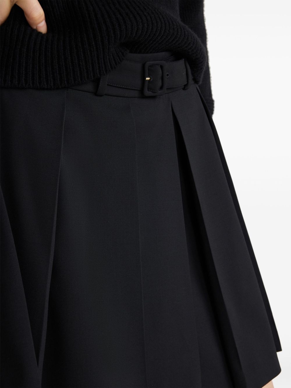 pleated mini skirt - 4