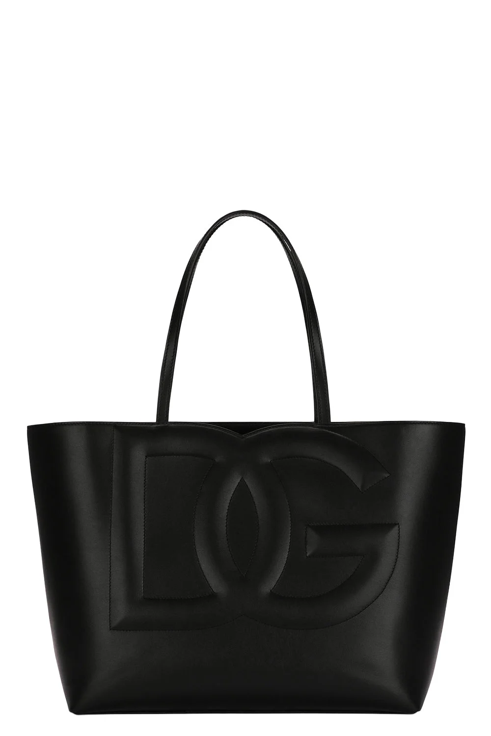 Large DG Logo Tote - Black - 1