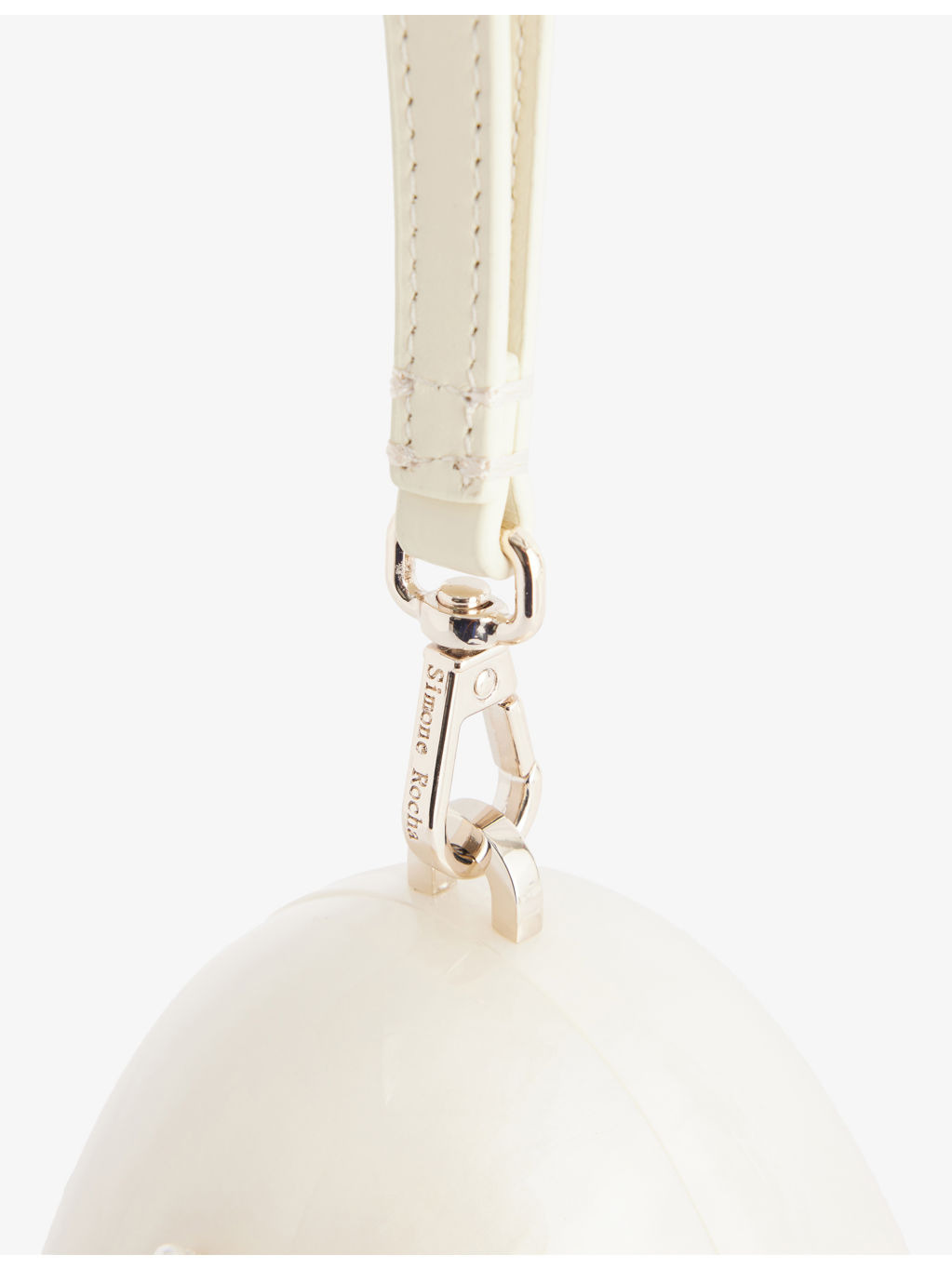 Micro Egg Acrylic Cross-Body Bag - 7