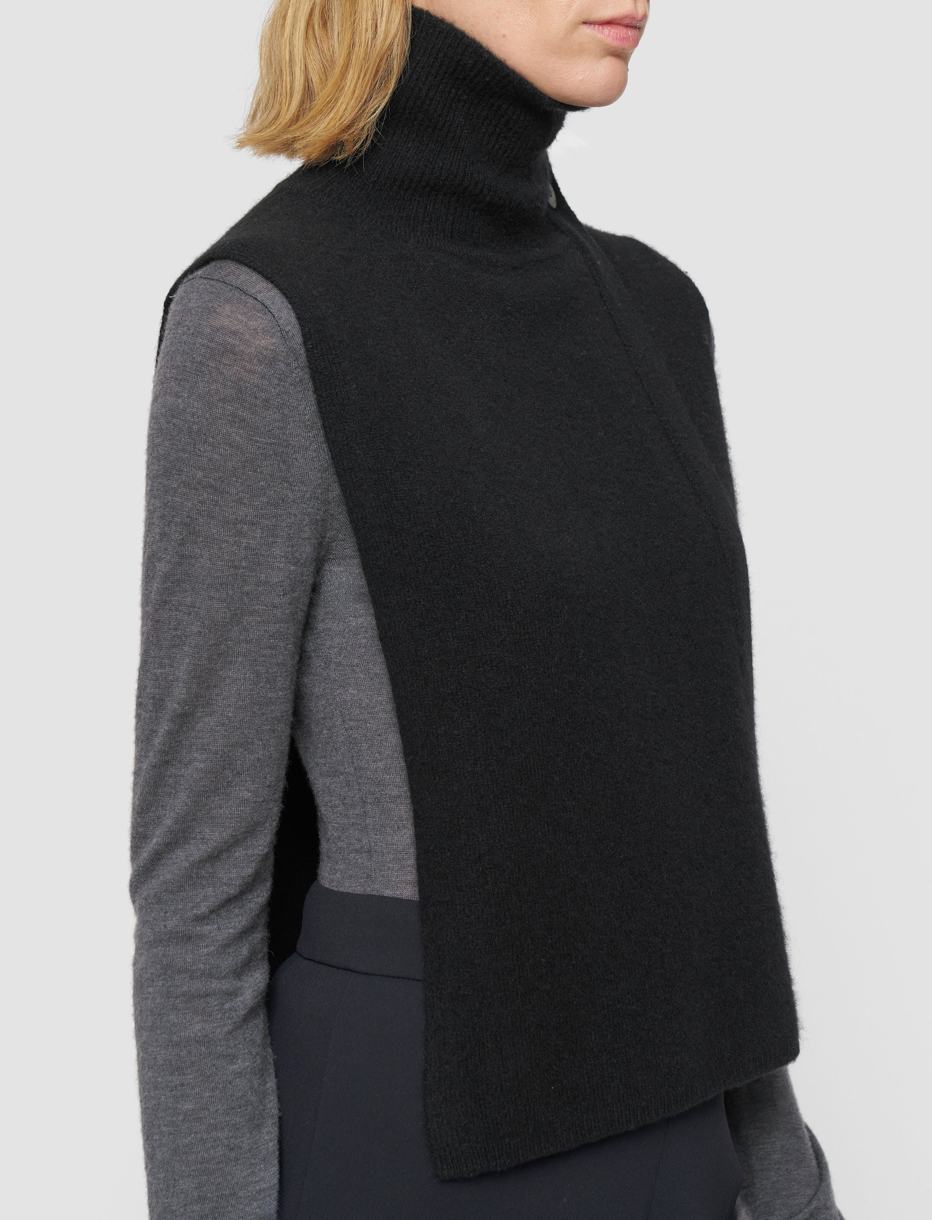 Brushed Cashmere Bib - 5