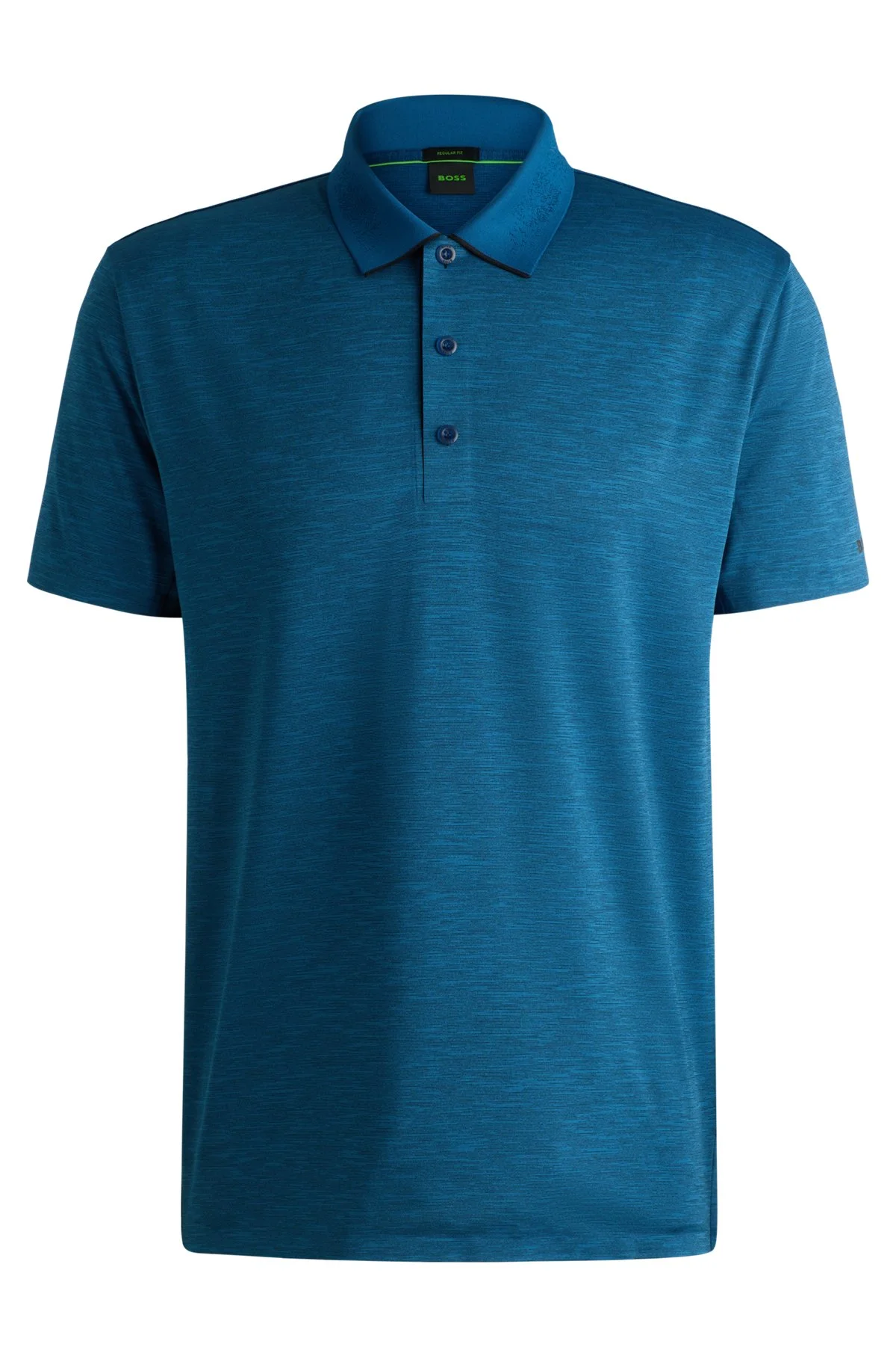 QUICK-DRY STRETCH-JERSEY POLO SHIRT WITH LOGO DETAIL - 1