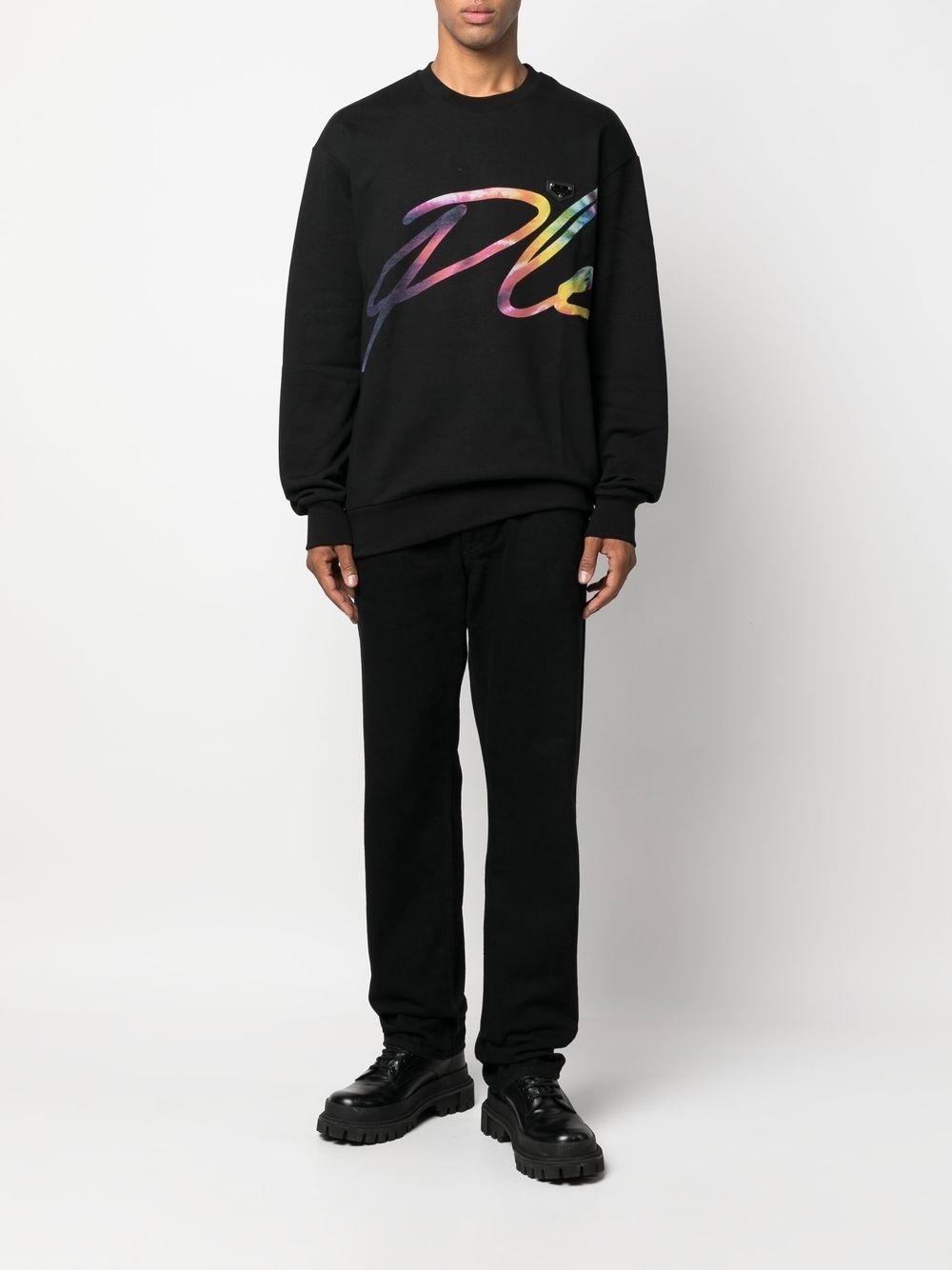 Signature logo-print sweatshirt - 2