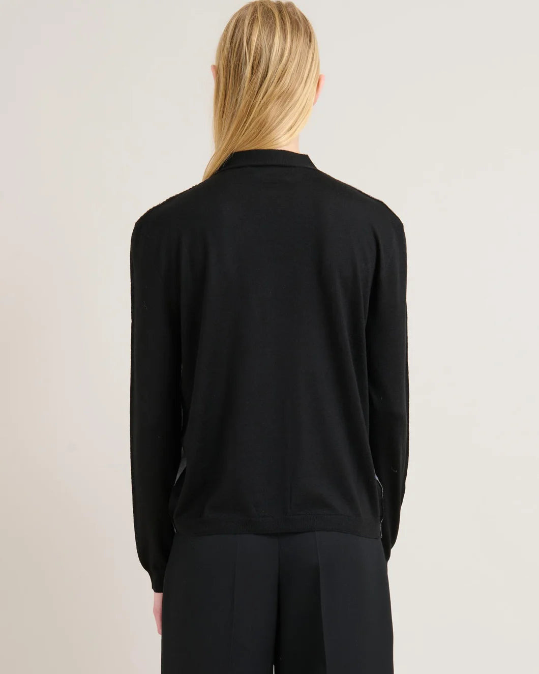 LONG SLEEVE COLORBLOCK CARDIGAN - 4