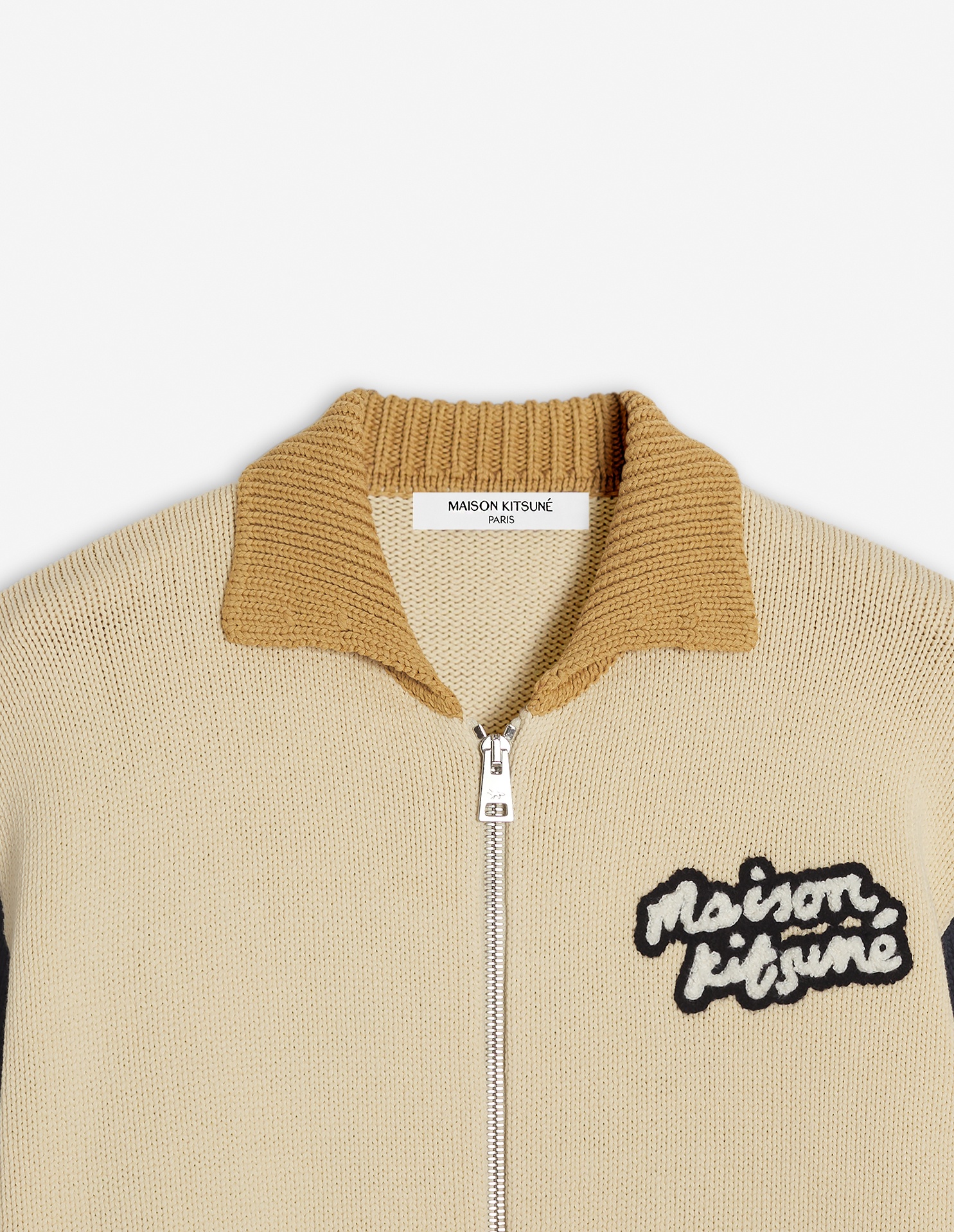 KNITTED COLLEGE BLOUSON - 8
