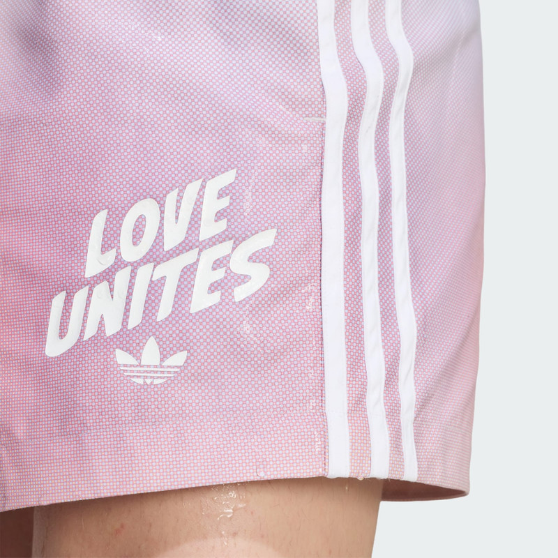 LOVE UNITES ALL OVER PRINT SHORTS (WATER PROOF) 8