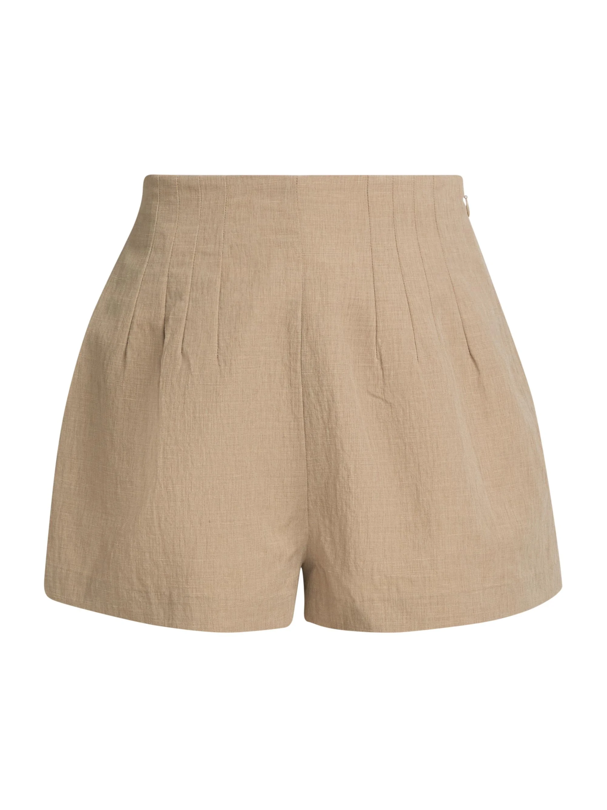 Women's Magpie Woven Shorts - Natural - 1