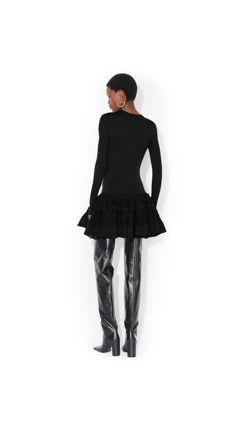 Alaïa WOOL CRINOLINE DRESS outlook