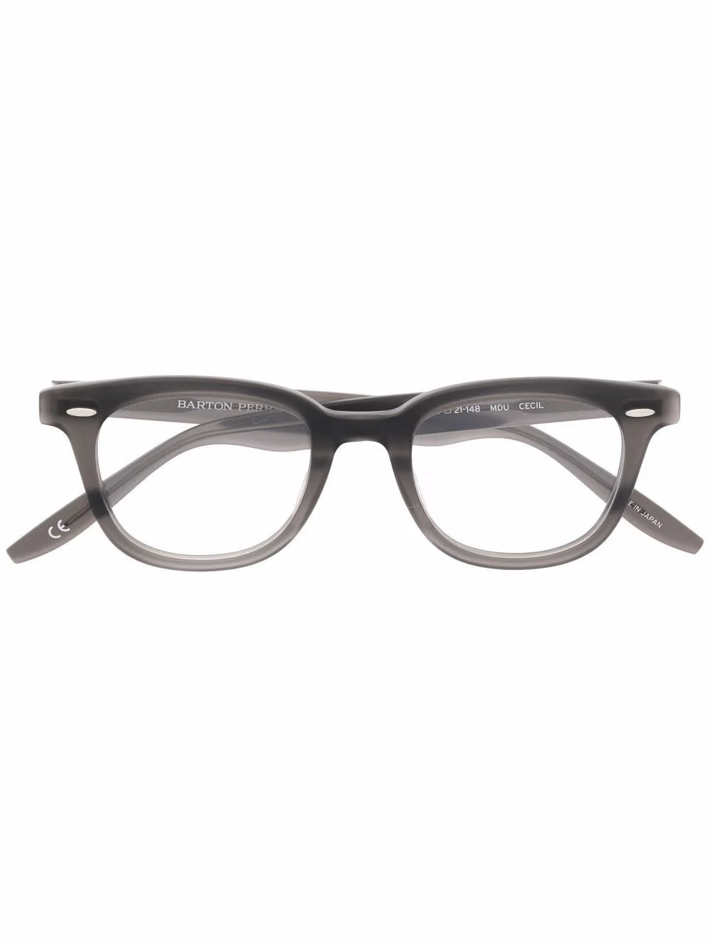 square-frame glasses - 1