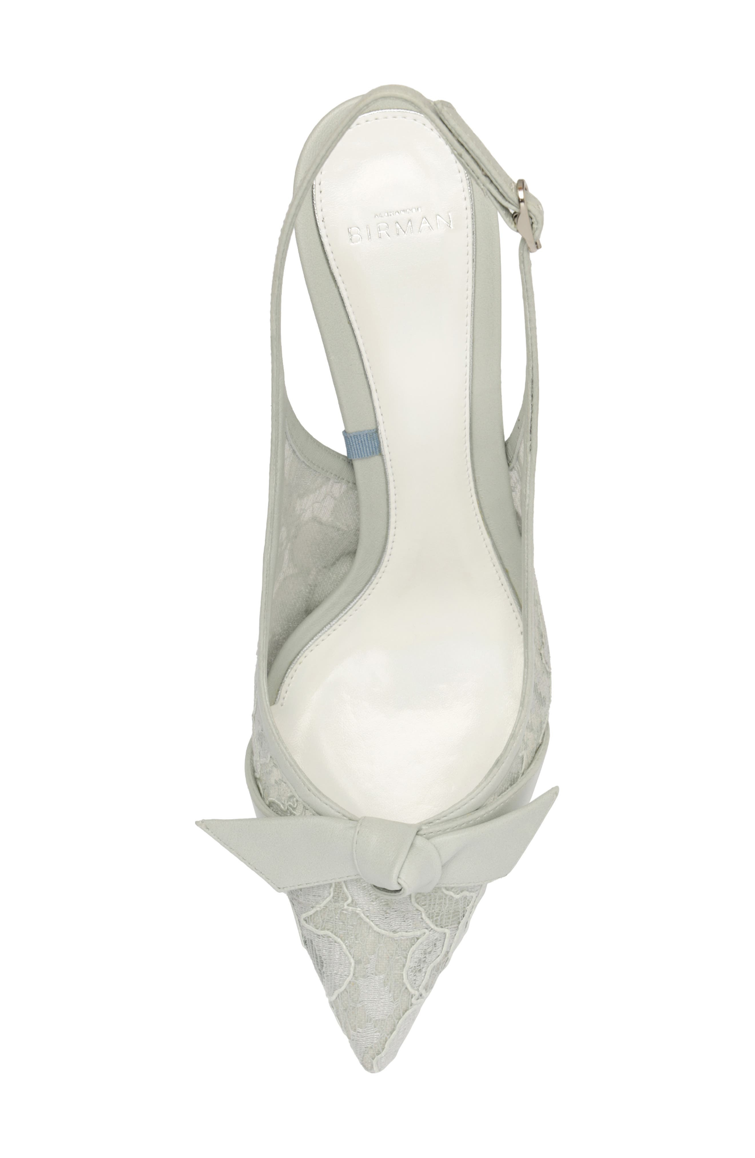 Alexandre Birman Clarita Classic Pointed Toe Slingback Pump in Icicle at Nordstrom - 5