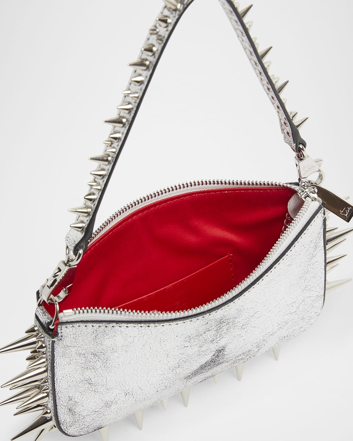 Loubila Mini Spike Metallic Shoulder Bag - 3