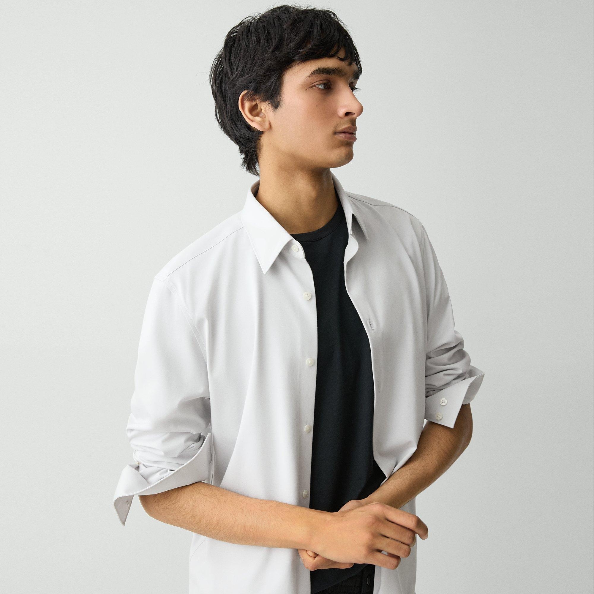 Sylvain Shirt in Structure Knit - 5