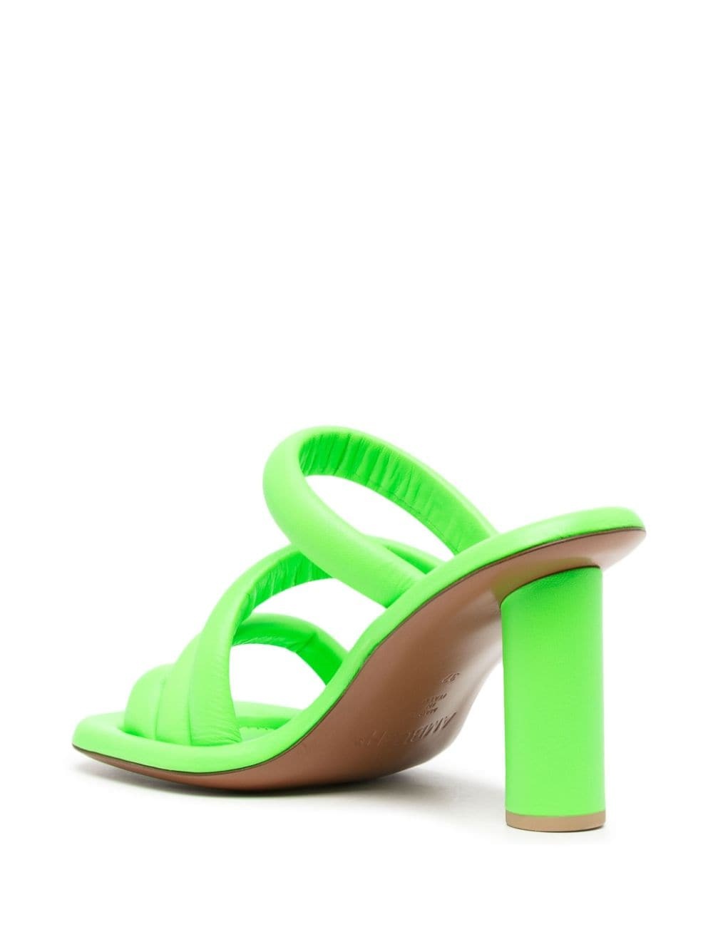 90mm padded leather sandals - 3