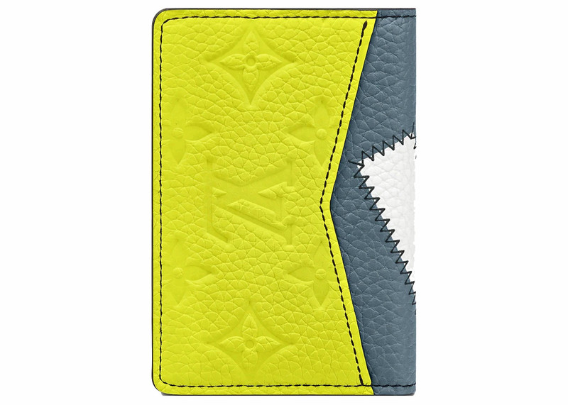 Louis Vuitton Louis Vuitton Pocket Organizer Blue/Yellow outlook
