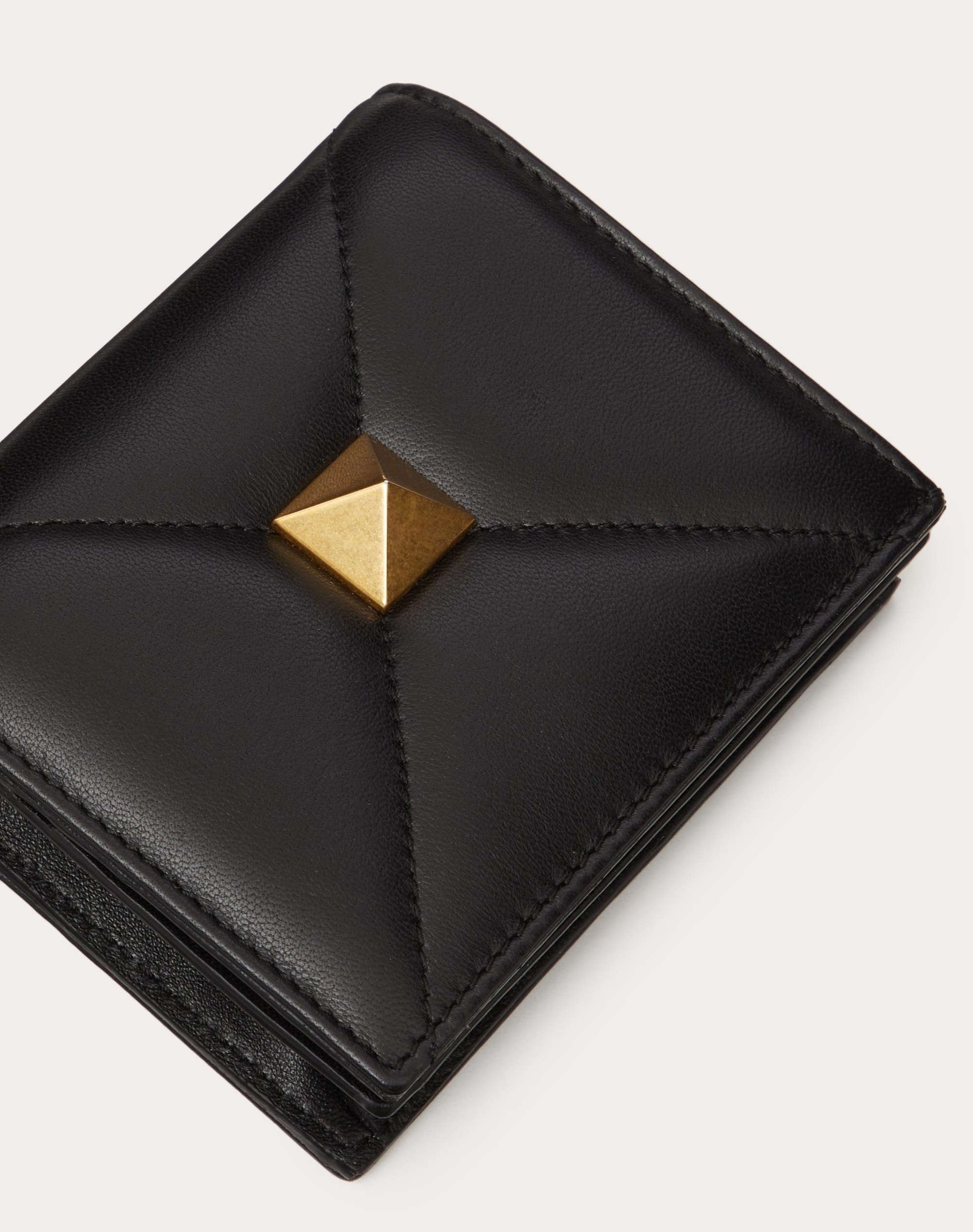 SMALL NAPPA ROMAN STUD WALLET - 2