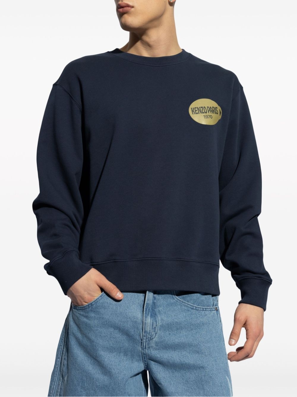 Fruit Stickers cotton sweatshirt - 3