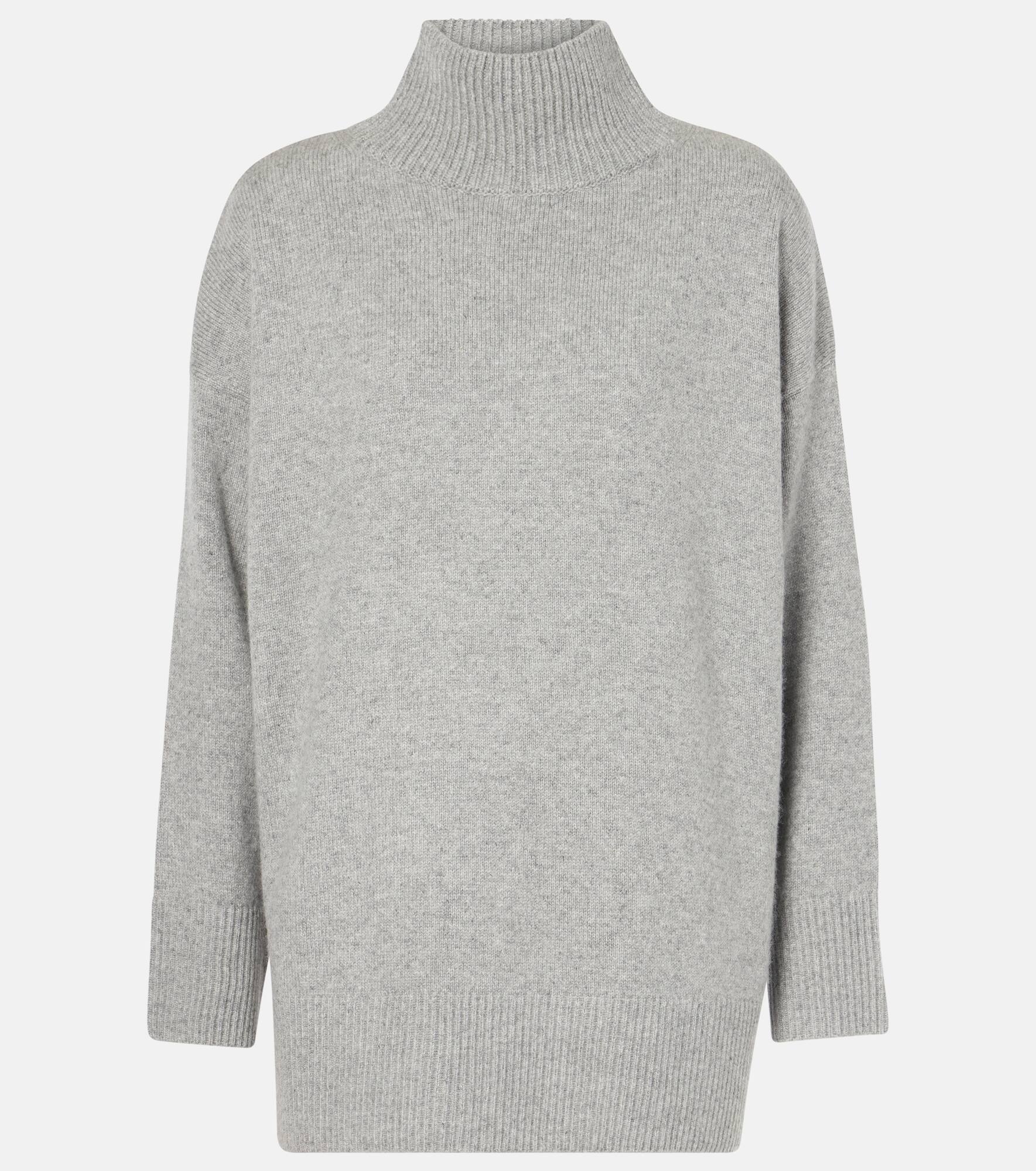 Wool and cashmere turtleneck sweater - 1